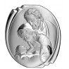 Święta Rodzina Obrazek srebrny na Prezent 14*16 cm